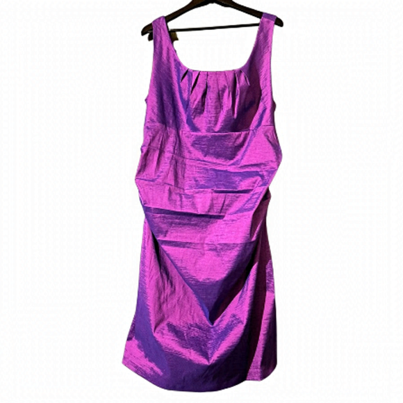 Laura Plus Dresses Laura Plus Womens 8 Purple Duochrome To Blue